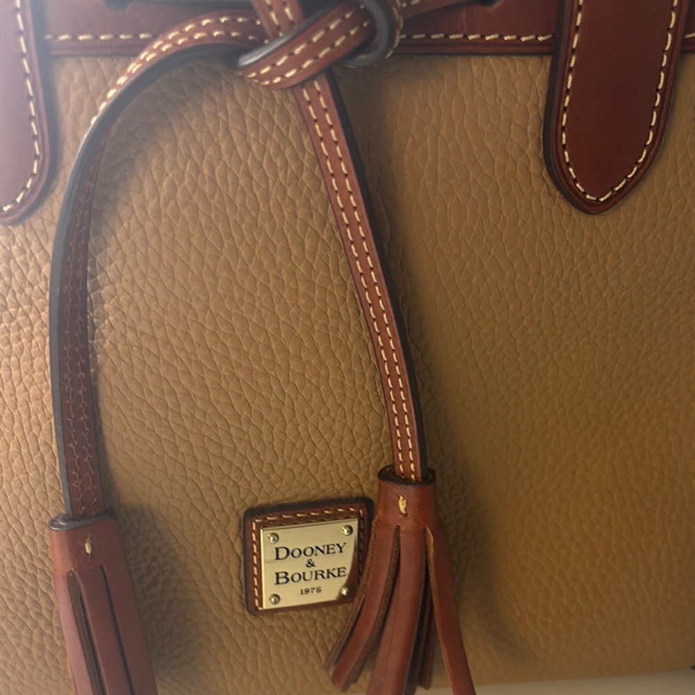 Dooney & Bourke Tan Leather Handbag